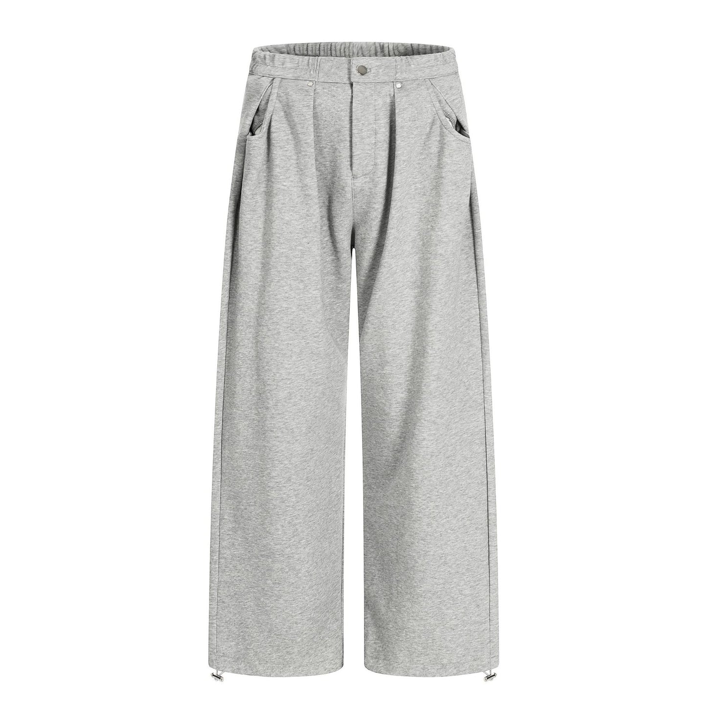 Pleats Wide Leg Sweatpants WN25996