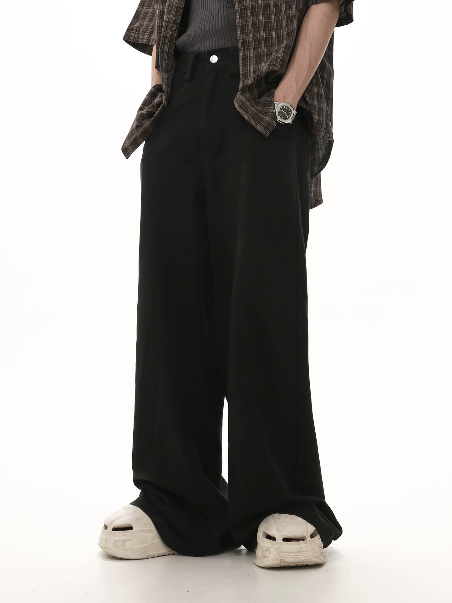 Wide-Leg Straight Pants WN7962