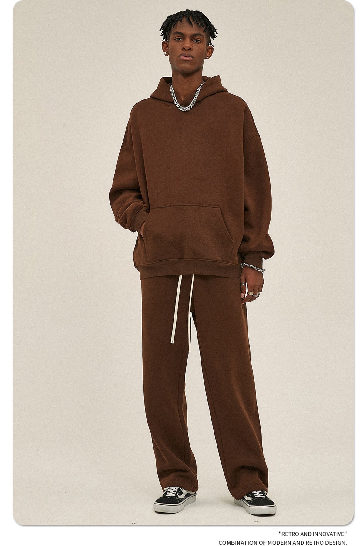 Oversize Heavyweight Hoodie & Heavyweight Sweatpants Setup WN6638
