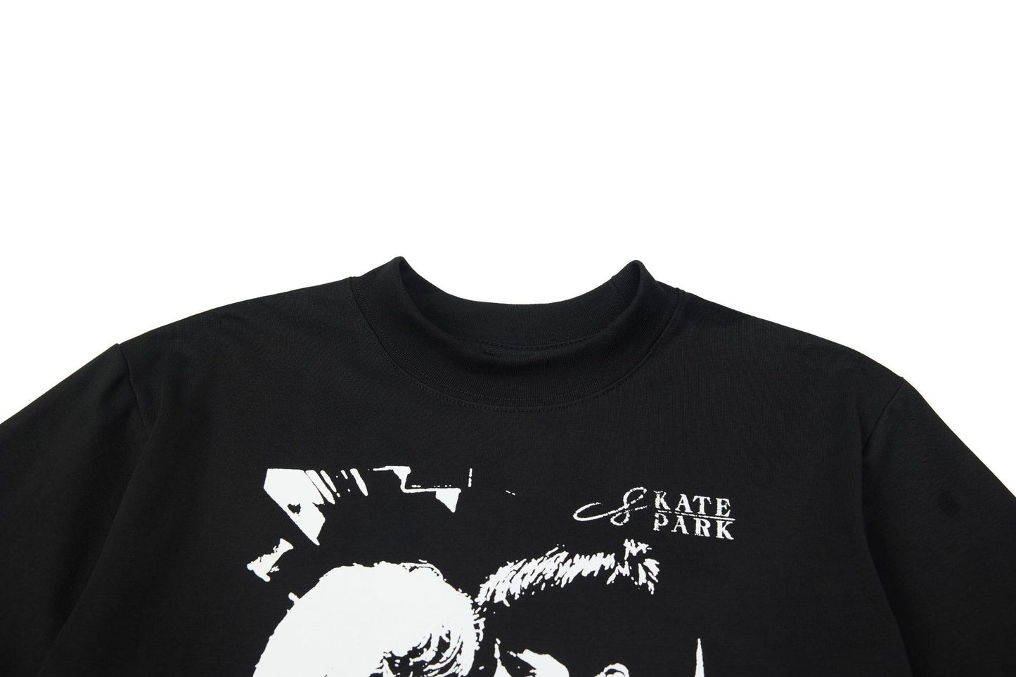 Portrait Graphic Print Short Sleeve T-Shirt WN26015