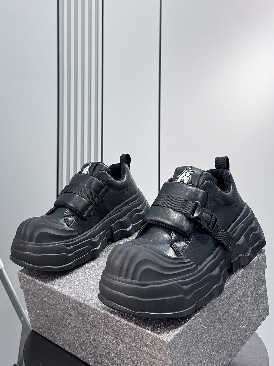 Strap Buckle Chunky Sole Sneakers WN24588