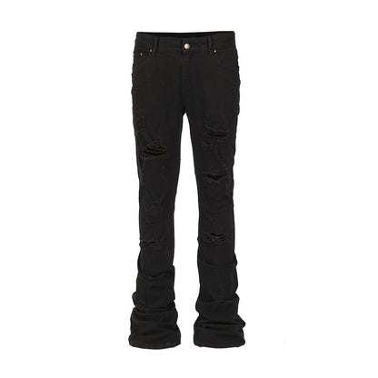 Washed Damage Stretch Pants WN26614