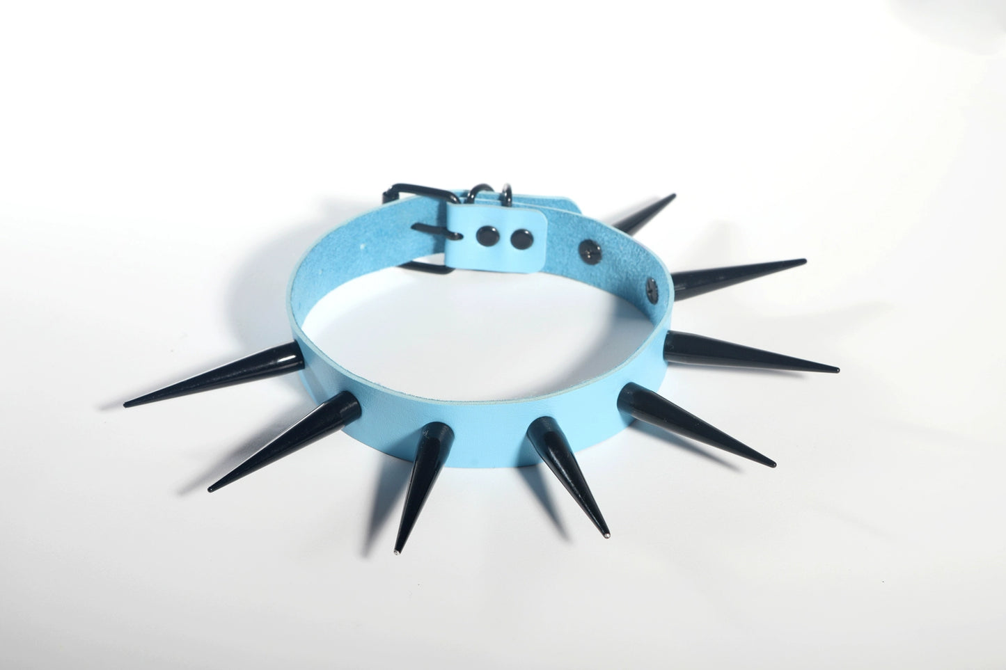 Metal Rivet Collar Choker WN22277