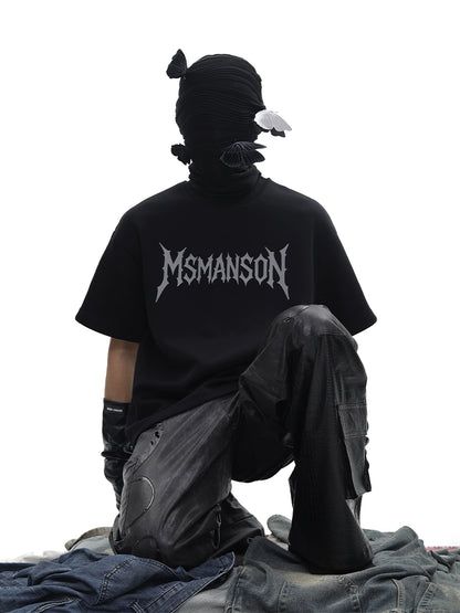 Graphic Letter Short Sleeve T-Shirt WN18698