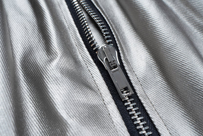 Matte Coated Cargo Half Pants WN16173