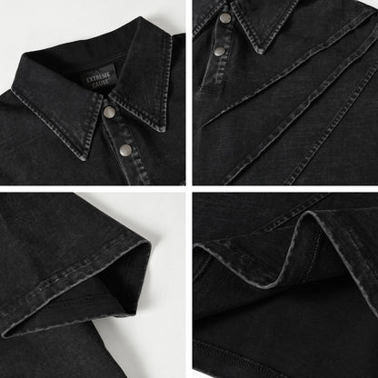 Washed Pleat Short Sleeve Polo Shirt WN26782