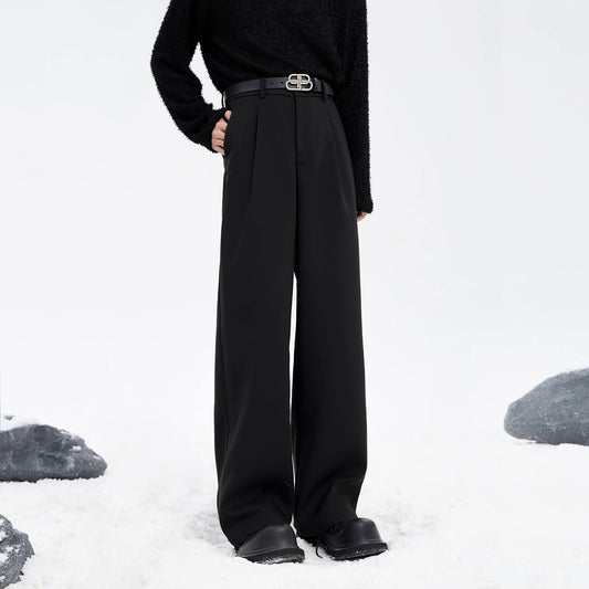 Wide-Leg Straight Trousers WN6837