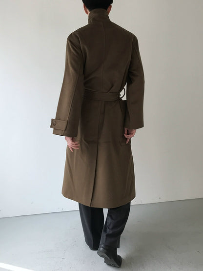 Stand Neck Oversize Coat WN21497