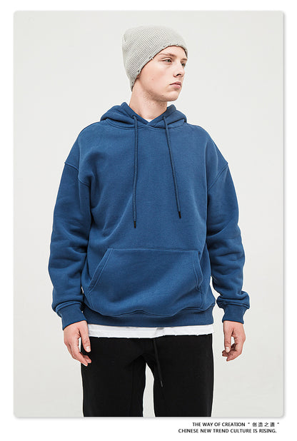 Fleece Lining Oversize Hoodie & Fleece Lining Sweatpants Setup WN9931