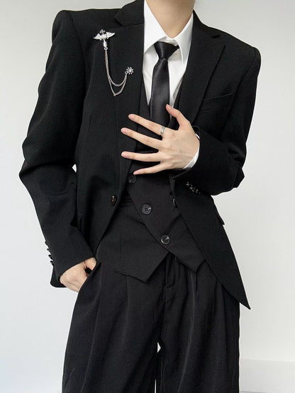 Drape Plain Long Sleeve Shirt WN19623