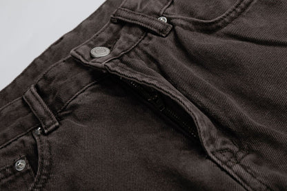 Washed Fade Wide Leg Denim Jeans WN26003