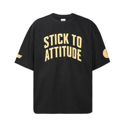 Graphic Letter Print Short Sleeve T-Shirt WN17766