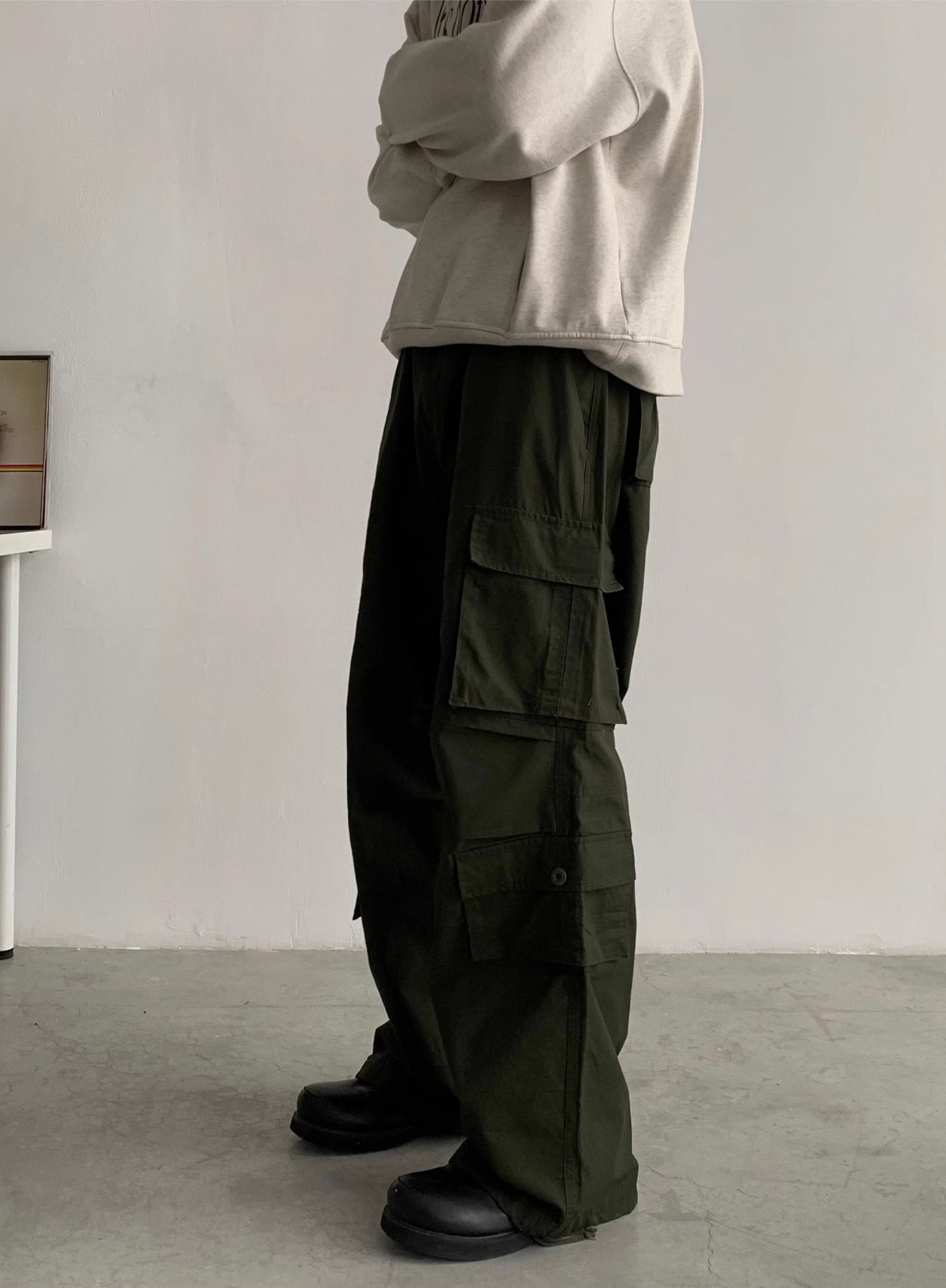 Loose Casual Cargo Pants WN4777