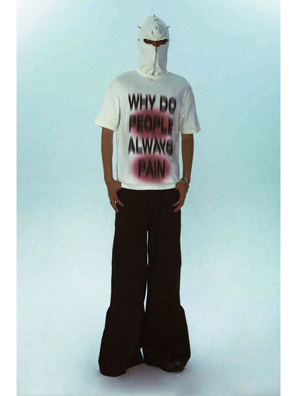 Hooded Drop Shoulder Short Sleeve T-Shirt WN18857