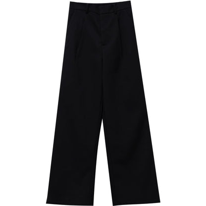 Wide-Leg Straight Trousers WN6837