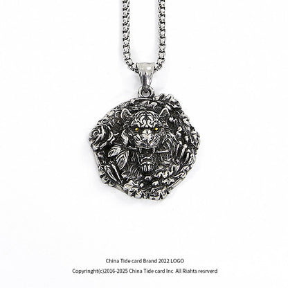 Tiger Design Necklace WN10467