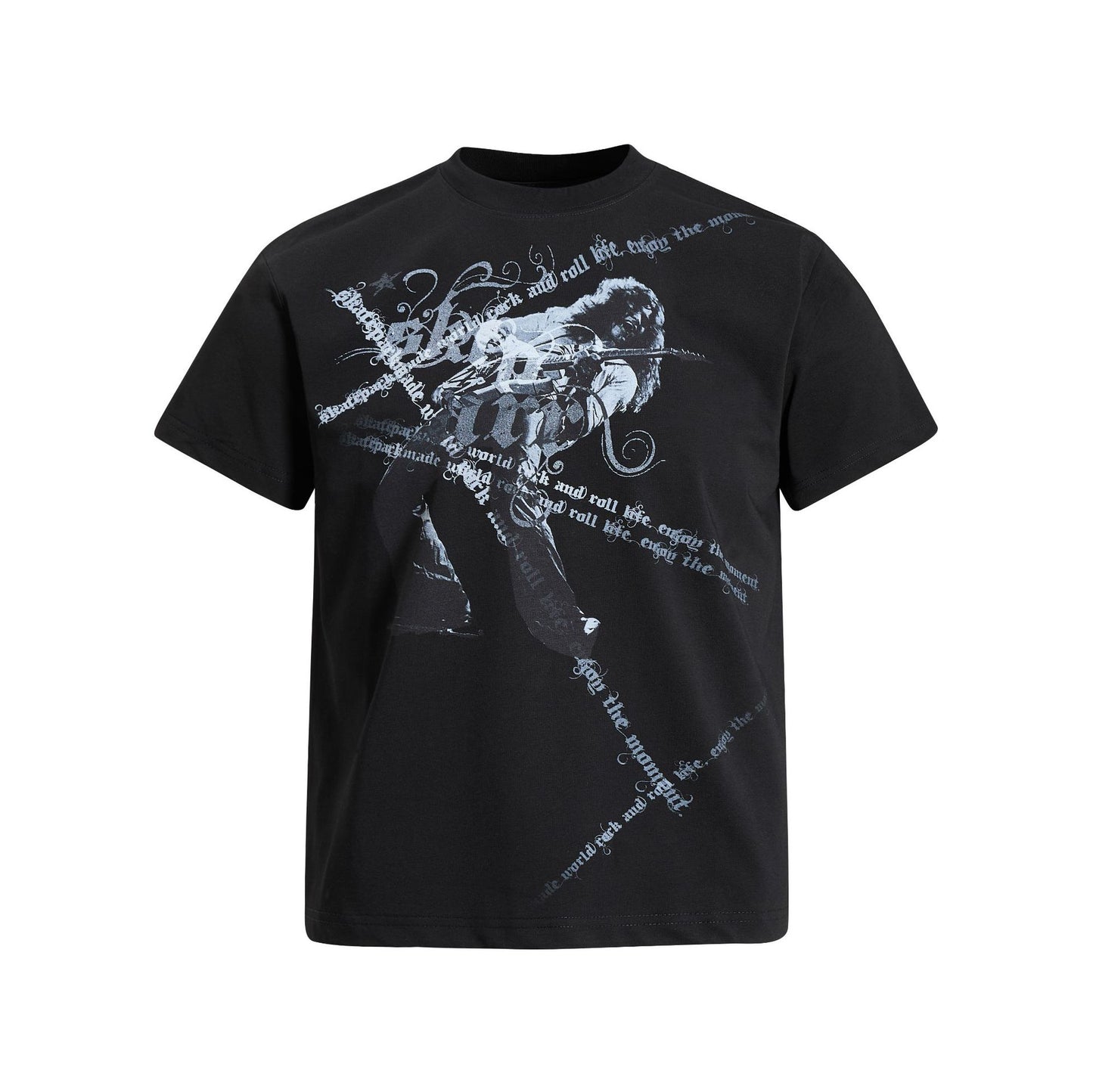 Abstract Pattern Short Sleeve T-Shirt WN25926