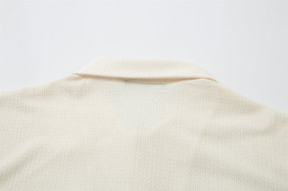 Textured Pocket Short Sleeve Shirt WN26823
