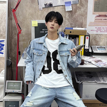 Light Wash Denim Jacket WN25055