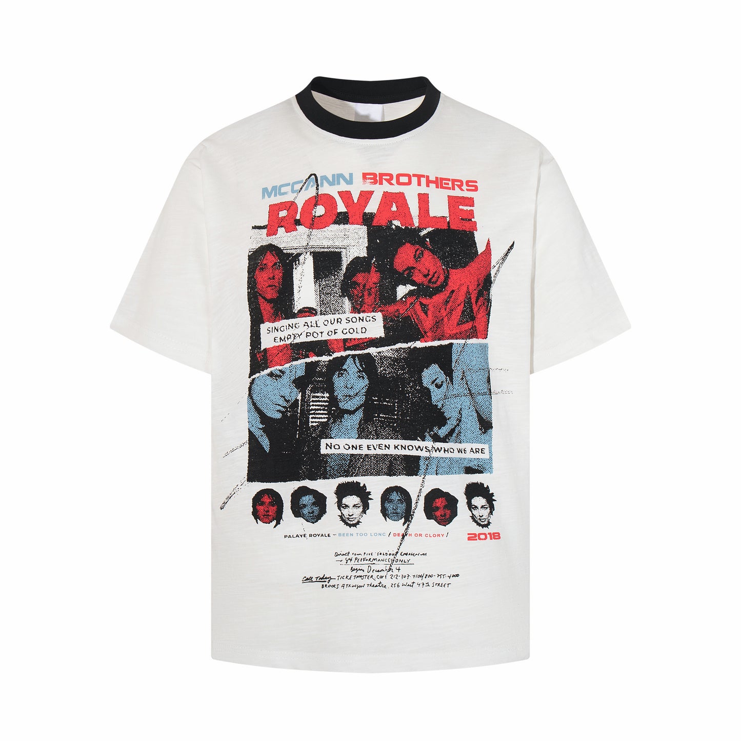 Oversize Vintage Rock Graphic T-Shirt WN24433
