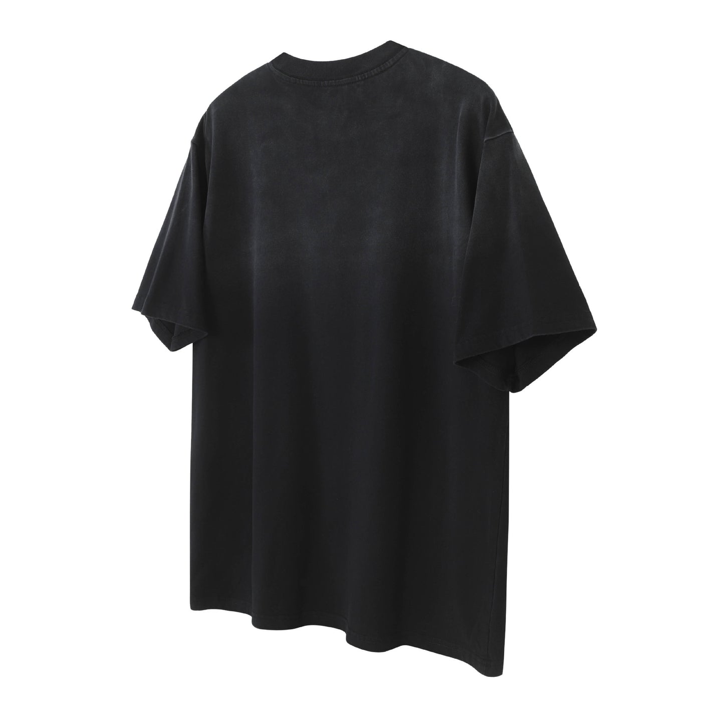 Damage Letter Print Short Sleeve T-Shirt WN25417