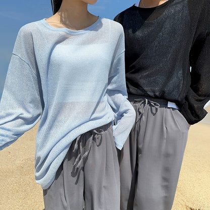 Lightweight Oversize Long Sleeve T-Shirt WN20287