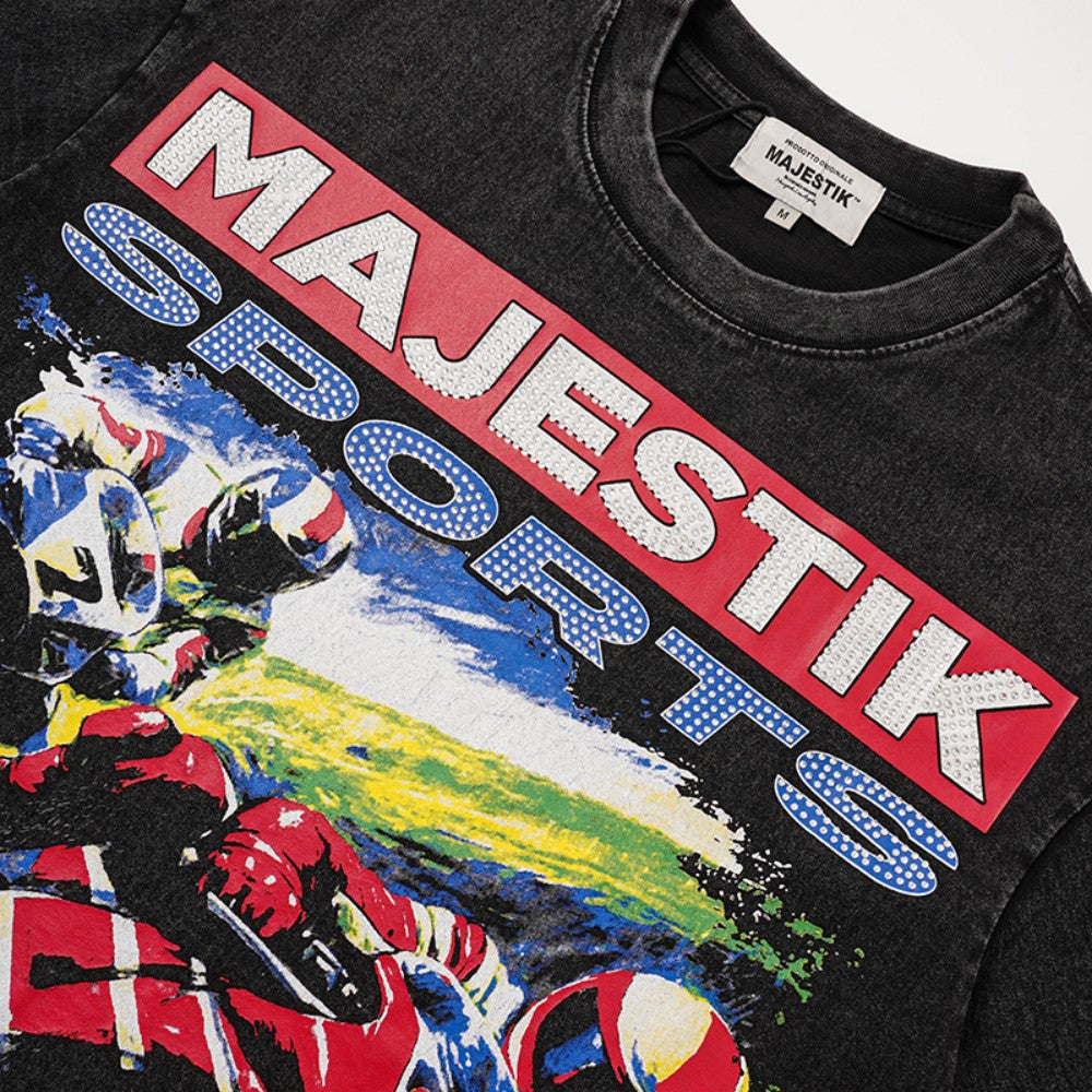 Graphic Art Print Short Sleeve T-Shirt WN27992