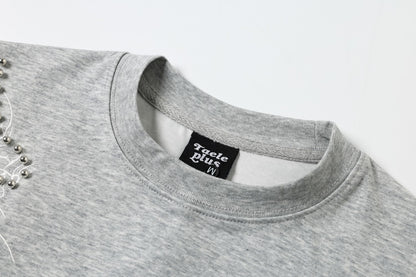 Rivet Design Short Sleeve T-Shirt WN25642