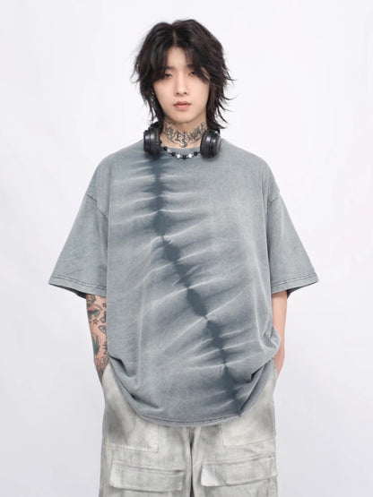 Oversize Tie Dye Short Sleeve T-shirt WN6550