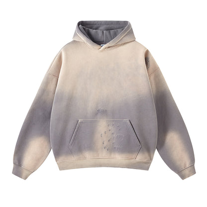 Oversize Washed Damage Hoodie WN6620