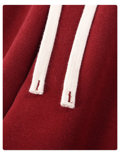 Fleece Lining Zip-Up Wax Dye Sweatpants WN23111-K