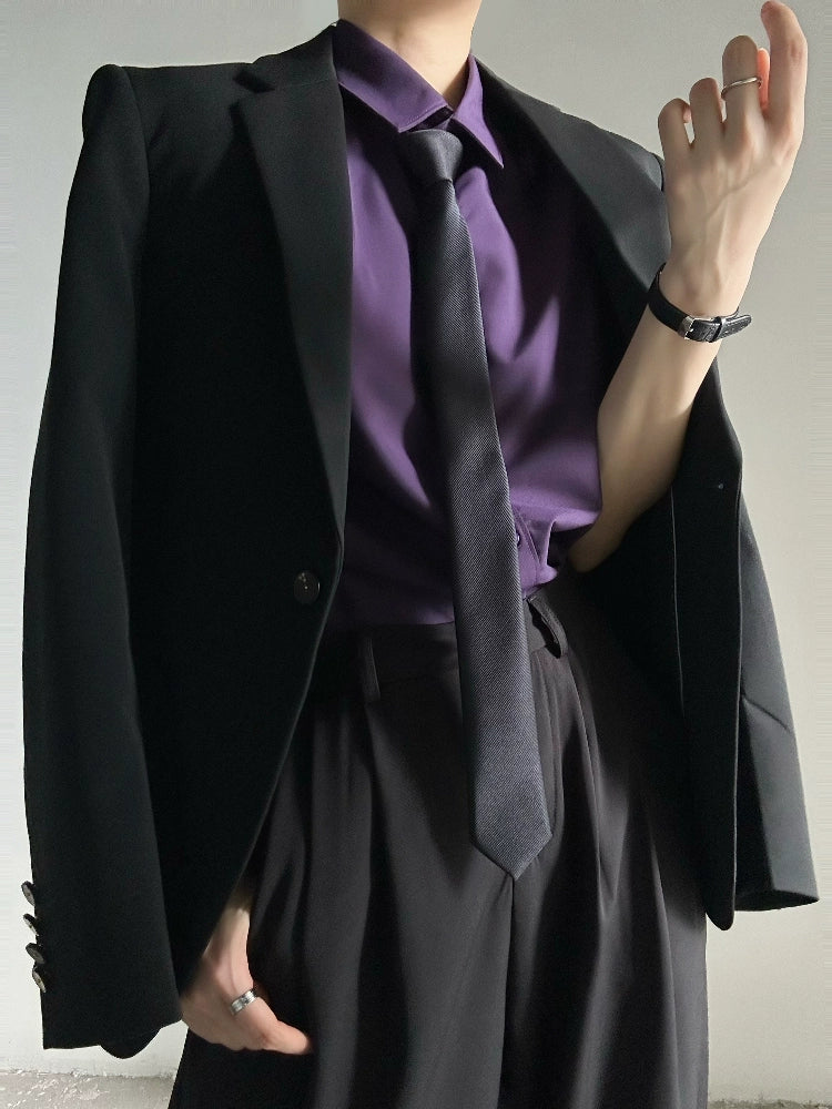 Plain Short Sleeve Shirt WN19634