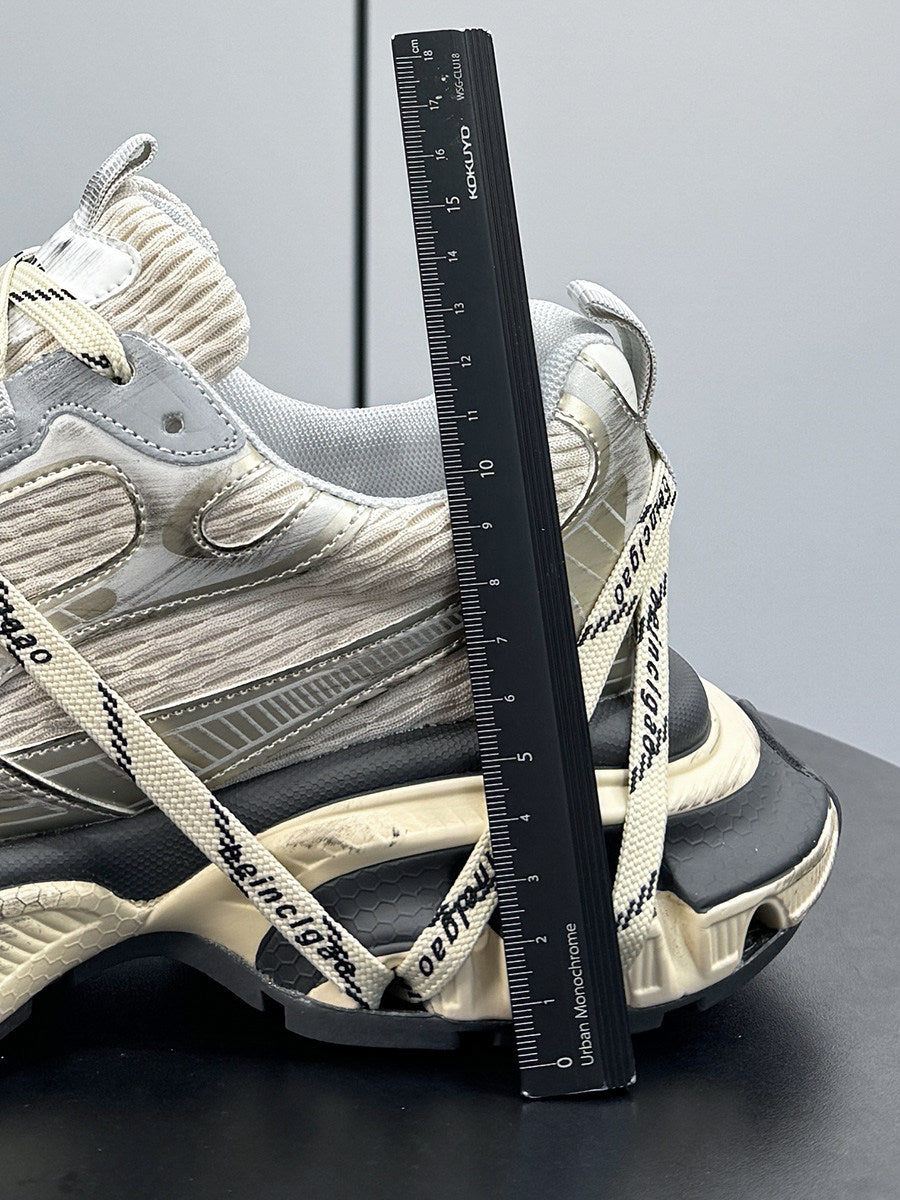 Chunky Platform Strappy Lace-Up Sneakers WN24854