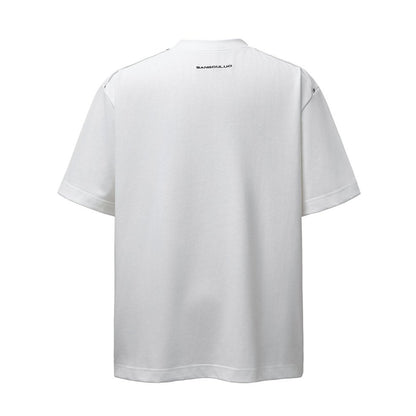 Panel Studs Short Sleeve T-Shirt WN26798
