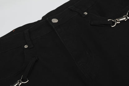 Metal Ornament Half Pants WN25922