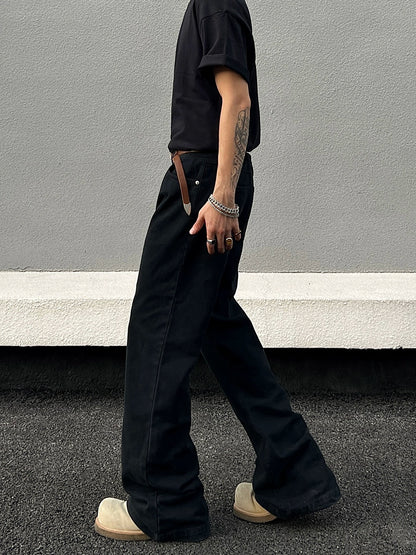 Curved Flare Denim Jeans WN21452