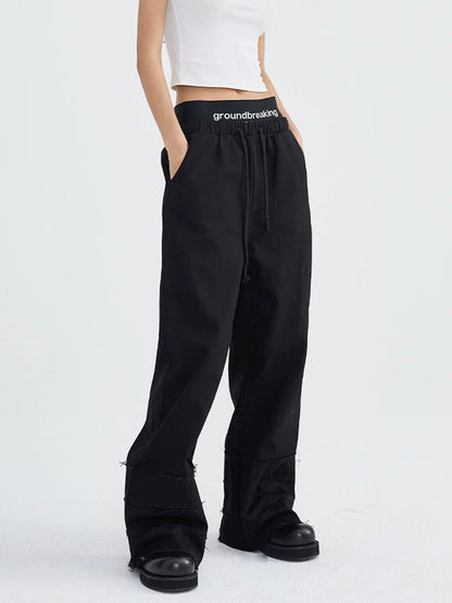 Double Waist Micro Flare Pants WN8632