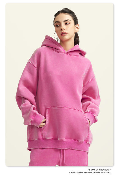 Oversize Washed Hoodie WN6460