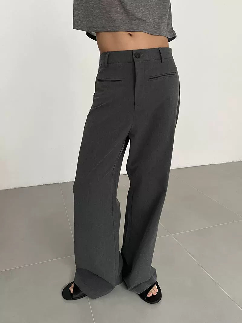 High-Waist Flare Trousers WN21512
