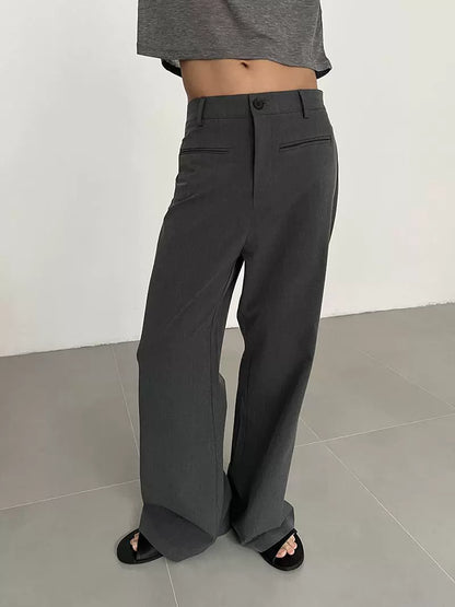 High-Waist Flare Trousers WN21512