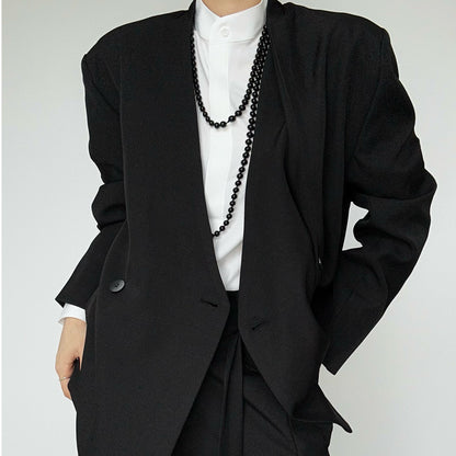 Ribbon Detail Tailored Jacket WN19616