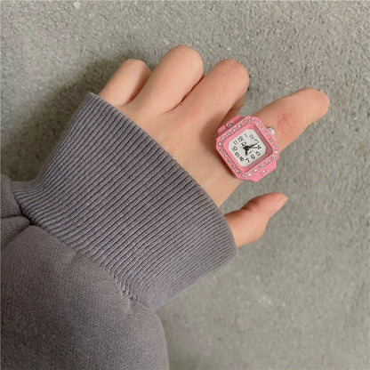 Mini Finger Watch Ring WN21149-K2