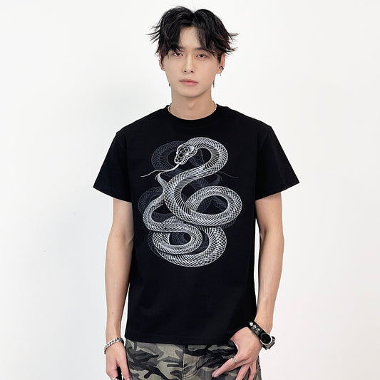 Short Length Structured Shoulder Short Sleeve T-Shirt WN24243