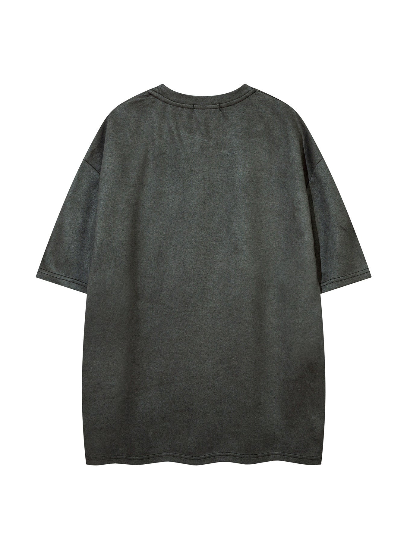 Suede Graphic Print Short Sleeve T-Shirt WN25721