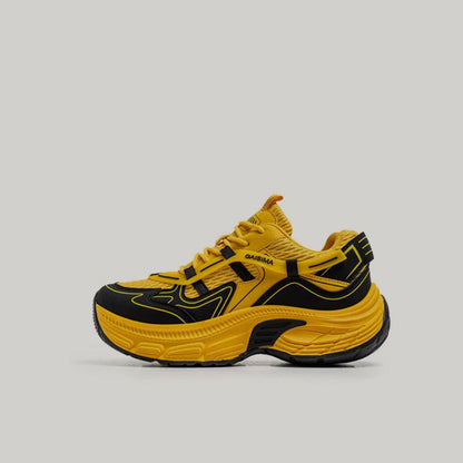 Color-Block Sport Panel Chunky Sneakers WN23459