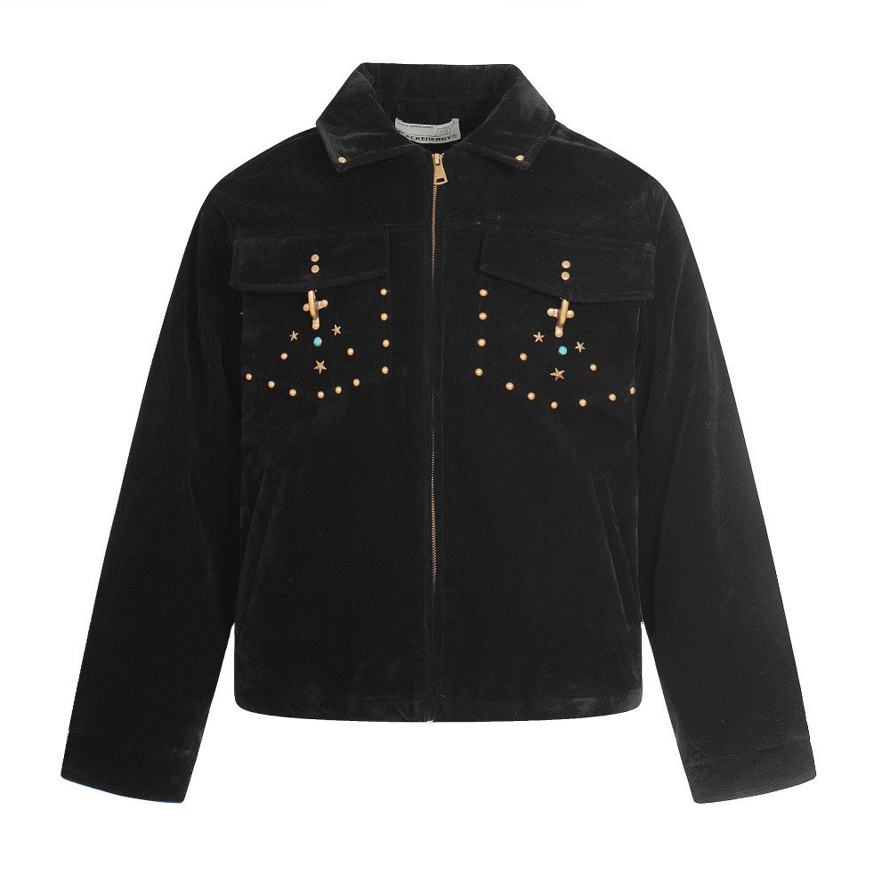 Studs Pocket Zipper Jacket WN28006