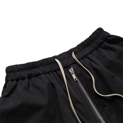 Side Slit Sporty Wide Leg Half Pants WN25670