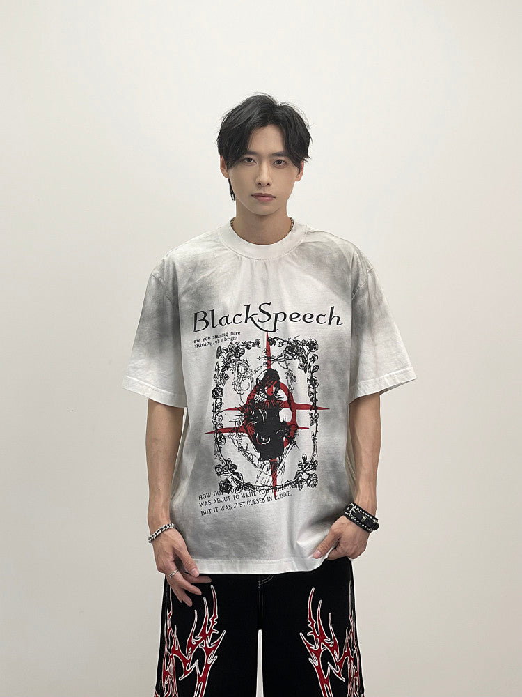 Tie-Dye Heavyweight Short Sleeve T-Shirt WN24241
