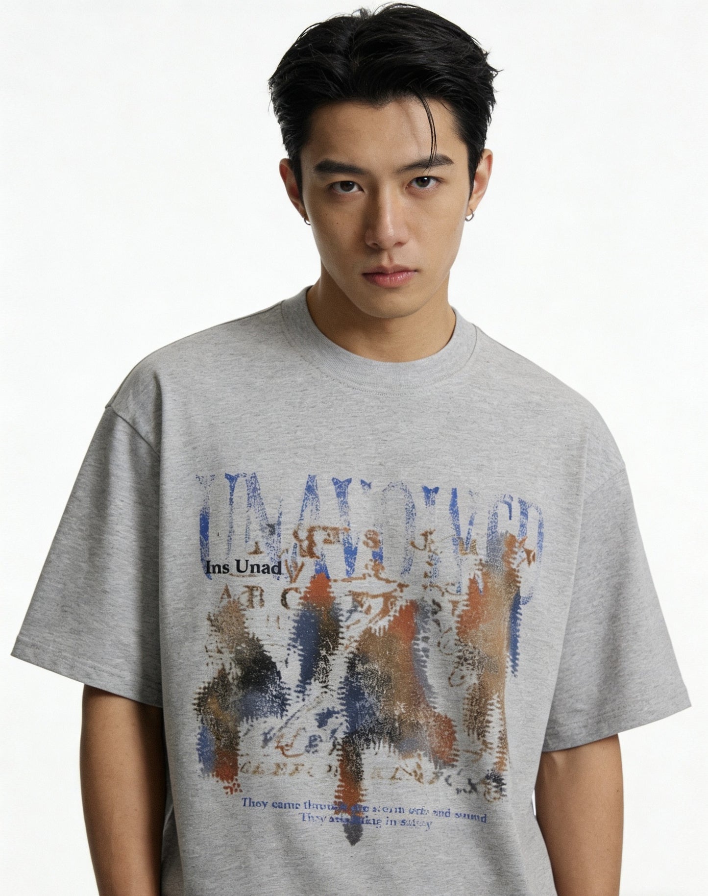 Graphic Art Print Short Sleeve T-Shirt WN25515