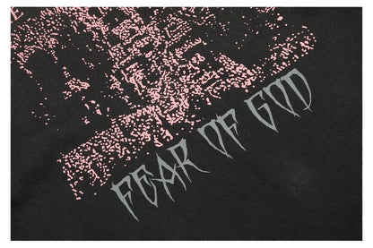 Gothic Art Graphic Short Sleeve T-Shirt WN26467